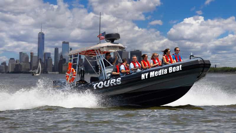 Billet New York : excursion en hors-bord dans le port depuis Chelsea Piers