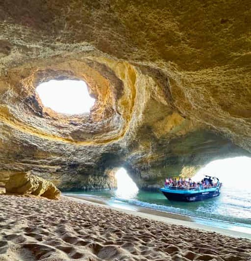 Billet Portimão : Grottes de Benagil et observation des dauphins avec un biologiste