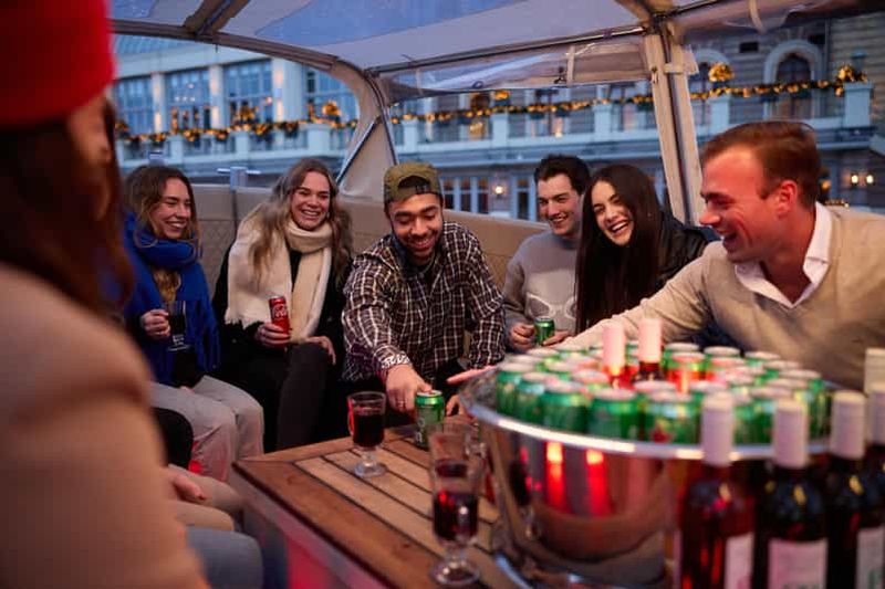 Billet Amsterdam : croisière sur les canaux avec option boissons illimitées