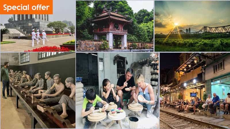 Billet Explorez la vieille ville de Hanoï à vélo en petit groupe