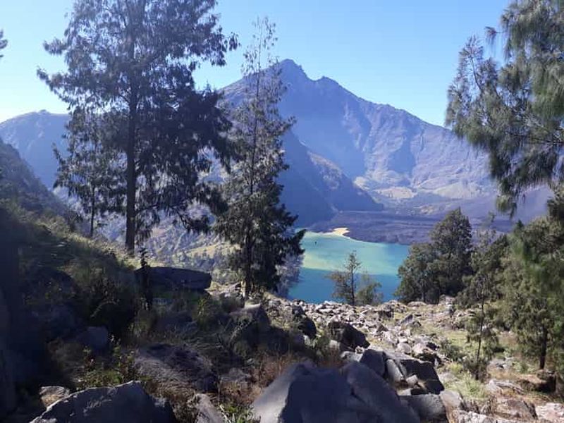 Billet Trek du mont Rinjani 3 jours/2 nuits Lac, source thermale, expérience complète