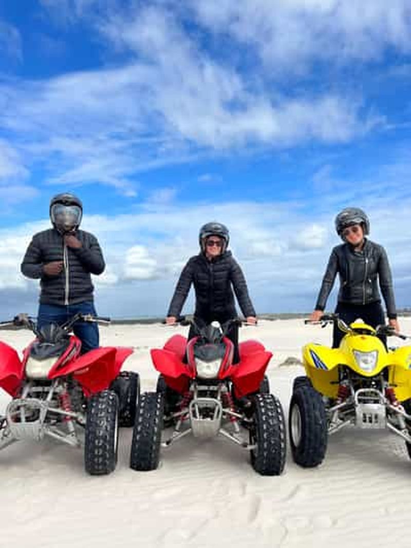 Billet Au départ du Cap : Dunes de sable en quad, transport inclus