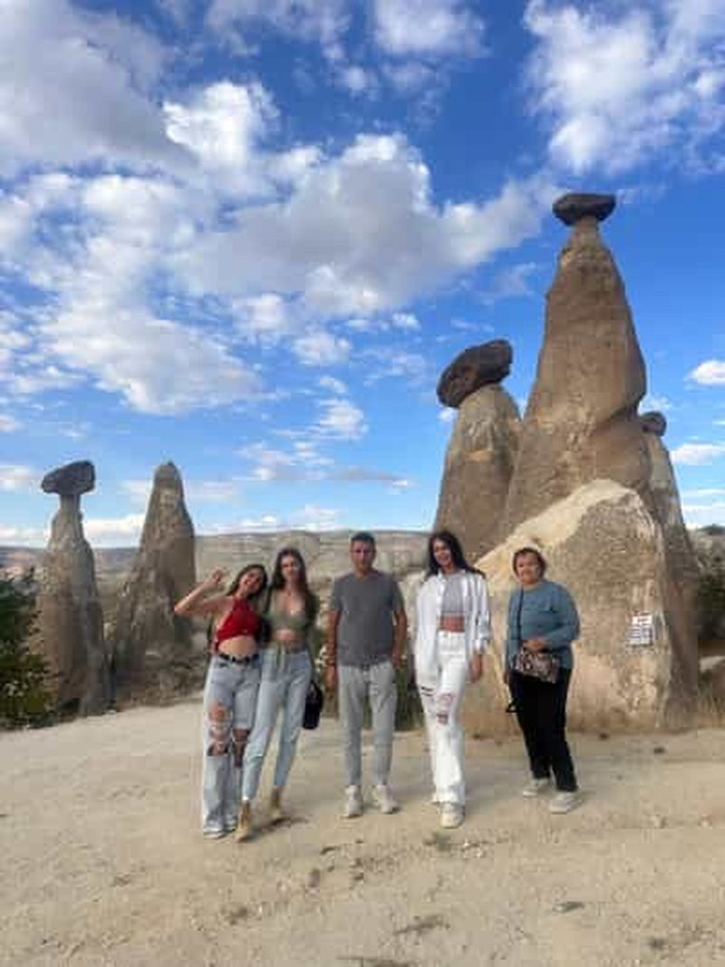 Billet Cappadoce : circuit rouge avec musée en plein air de Zelve et Pasabag