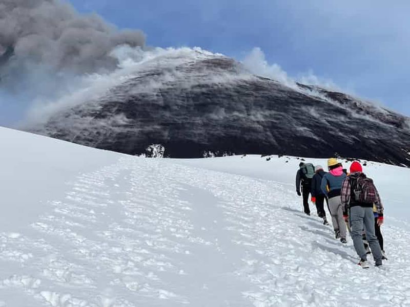 Billet Etna Sud : Randonnée hivernale en haute altitude avec un guide alpin