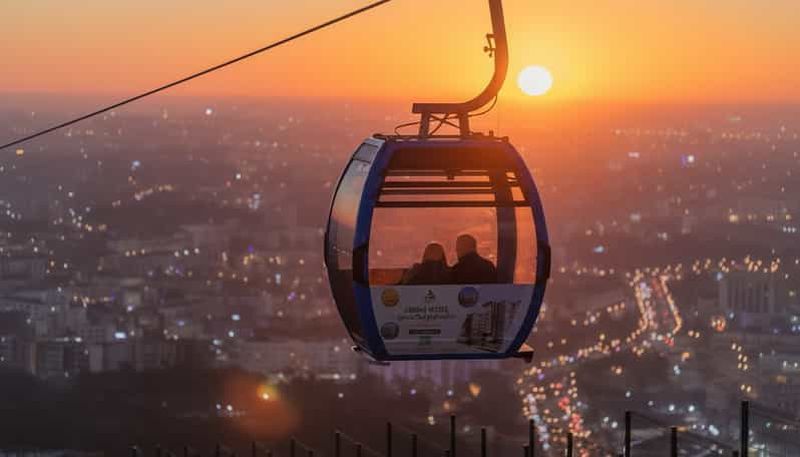 Billet Agadir : billet aller-retour en téléphérique avec vue panoramique nocturne à 360°