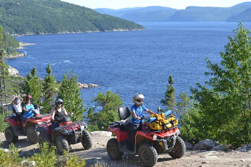 Billet 15 min. Tadoussac : excursion guidée en quad