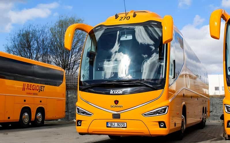 Billet Prague : Transfert en bus entre l'aéroport de Prague et la ville