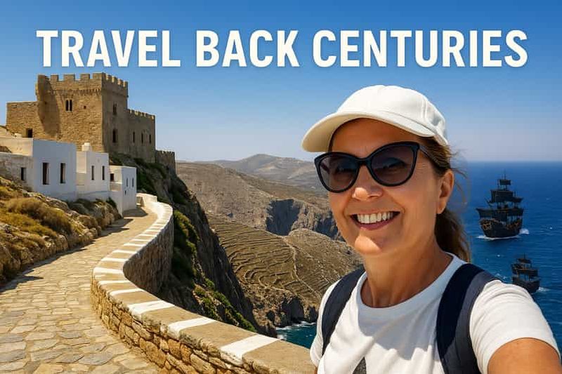 Billet Folégandros : visite à pied culturelle et historique