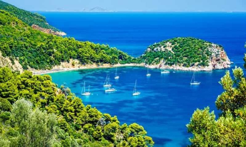 Billet Skopelos : L'excursion sur l'île de Mamma Mia