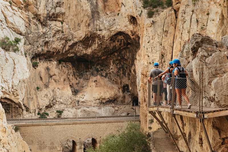 Billet Depuis Malaga et la Costa del Sol : Visite guidée du Caminito del Rey