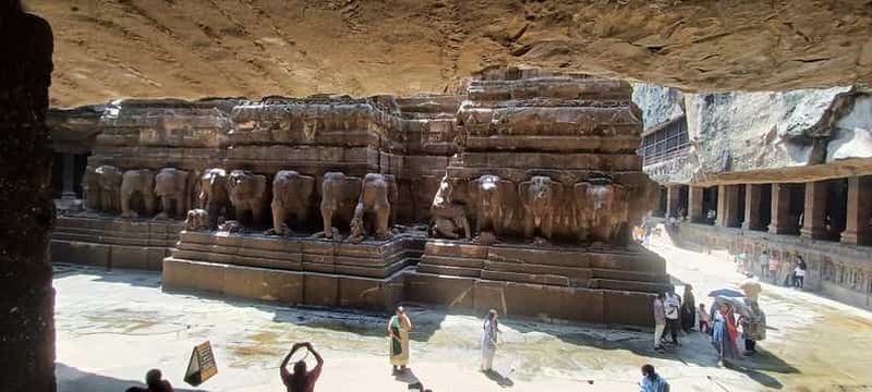 Billet Voyage abordable en taxi d'Aurangabad aux grottes d'Ajanta et d'Ellora