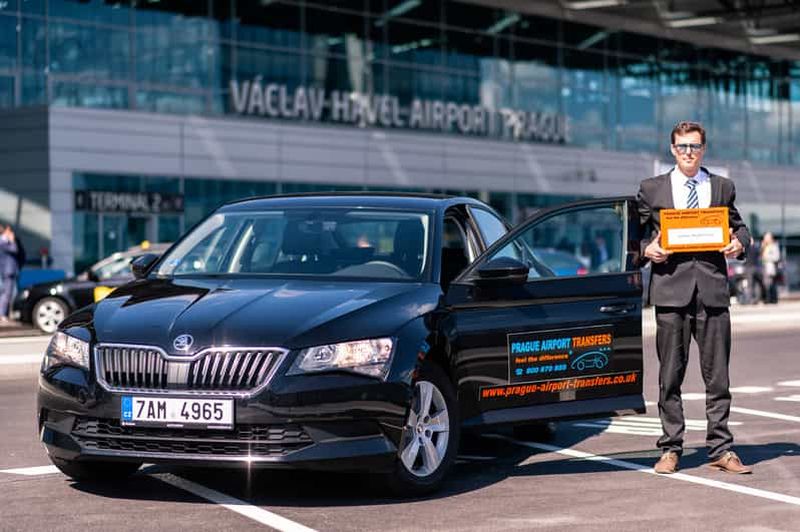Billet Prague : Transfert privé depuis l'aéroport Václav Havel