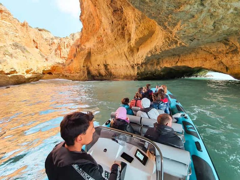 Billet Portimão : Grotte de Benagil et tour en bateau à Praia de Marinha