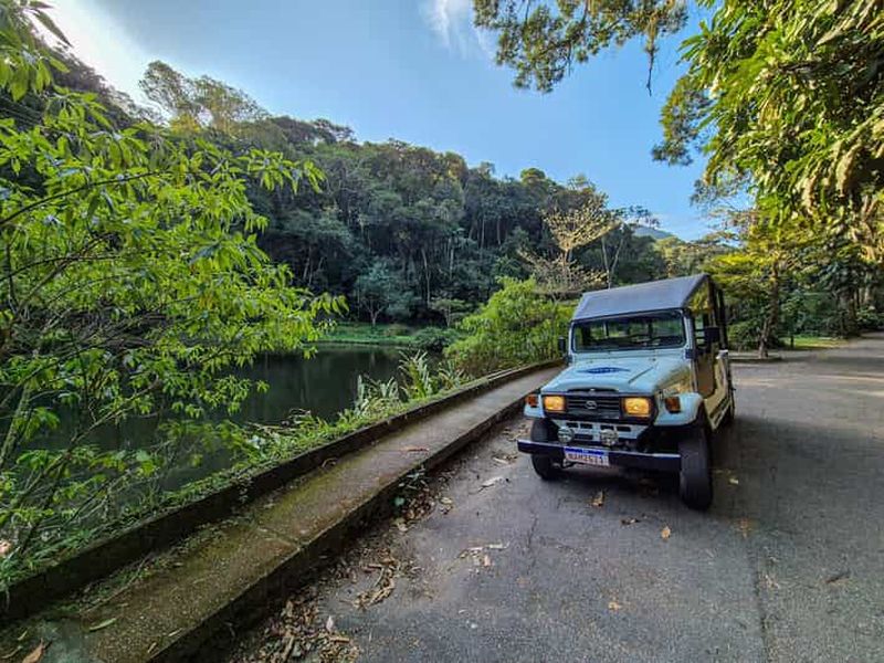 Billet Jeep'n'Green : Jardin botanique de Rio et visite de la forêt tropicale de Tijuca