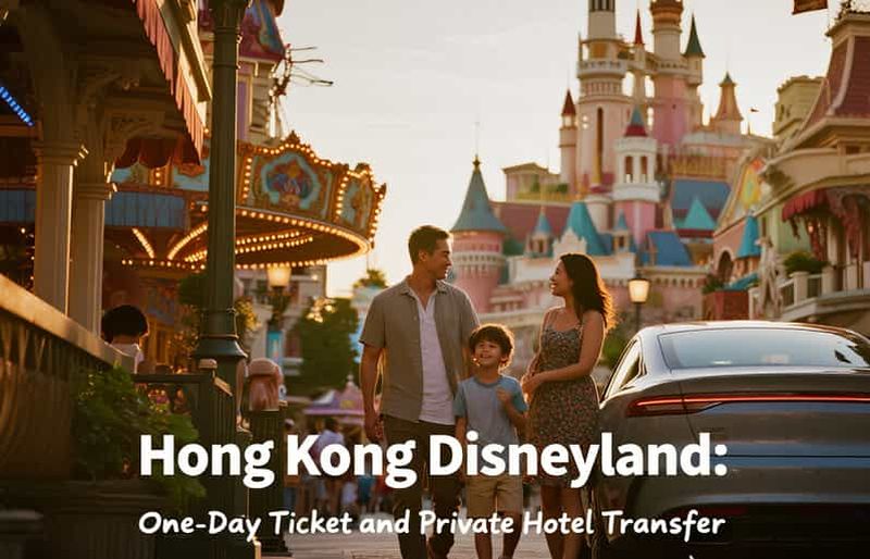 Billet Hong Kong : billet d'entrée à Disneyland avec transfert privatif