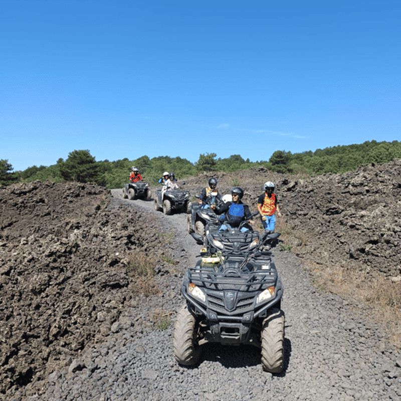 Billet Mont Etna : Excursion en quad tout-terrain