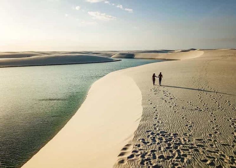 Billet Lagoa Bonita, hautes dunes et coucher de soleil dans les Lençóis
