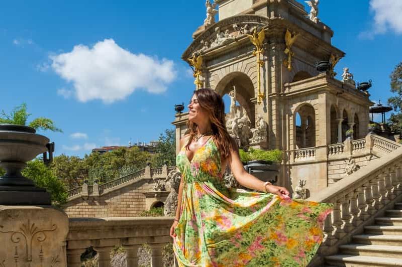 Billet Barcelone : Photoshoot privé dans le parc de la Ciutadella avec Ami