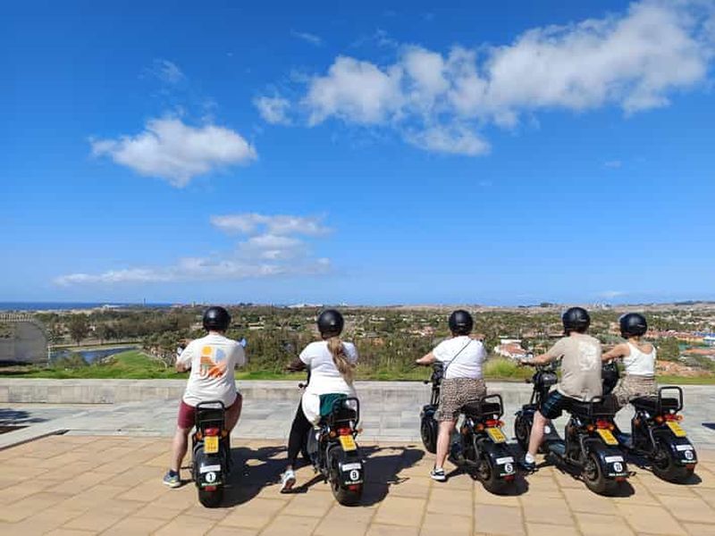 Billet e-Scooter CitySightseeing : les meilleurs points de vue sur les dunes de Maspalomas