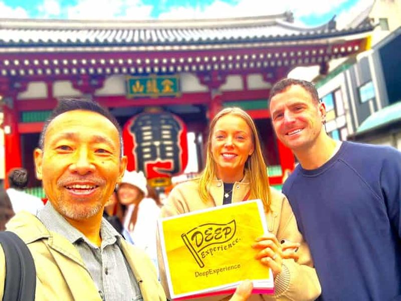 Billet Tokyo : visite guidée d'une heure et demie à Asakusa et au temple Senso-ji
