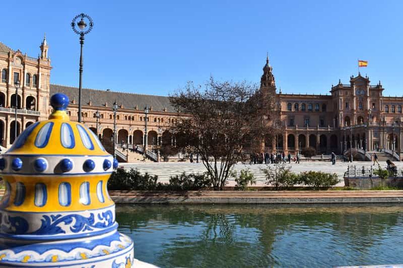 Billet Séville : Visite privée de la Plaza de Espana + Parc de Maria Luisa