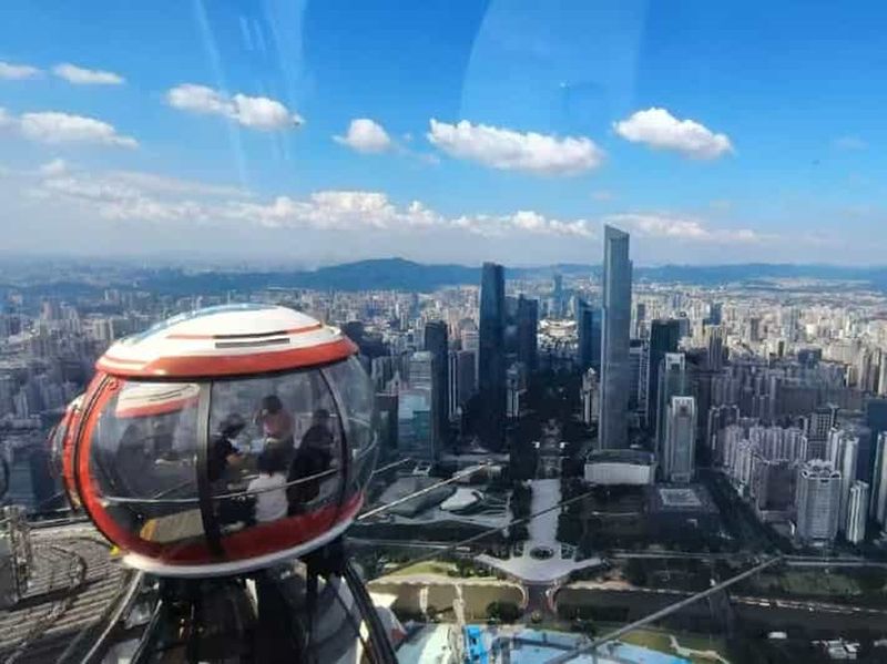Billet Guangzhou : grande roue de 460 mètres de la tour de Canton - Sommet du monde