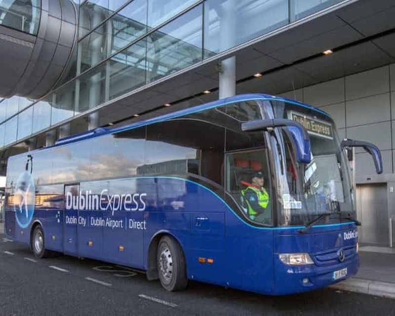 Billet Dublin : Transfert en bus aller simple de/vers l'aéroport de Dublin