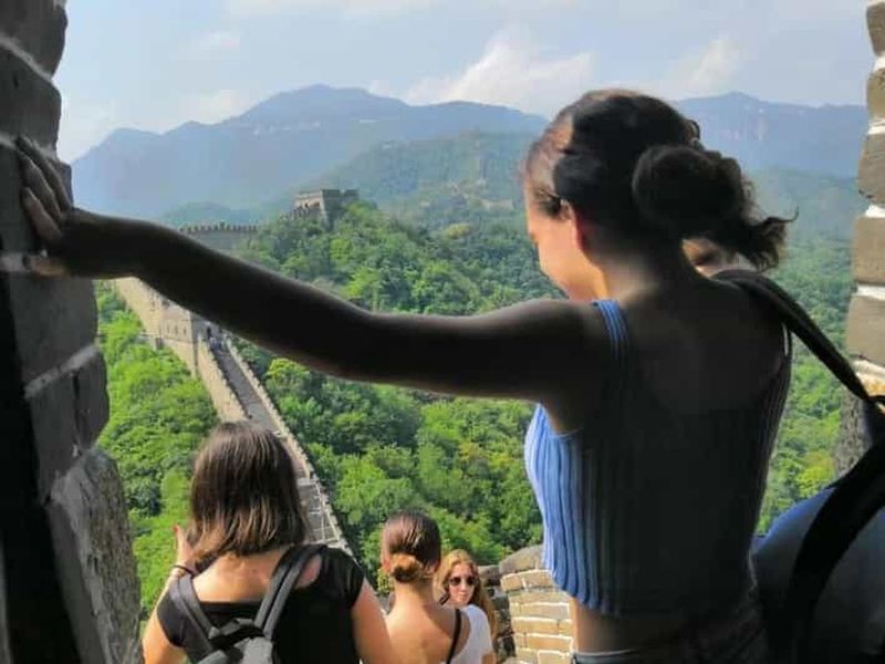 Billet Pékin : excursion à Mutianyu (Grande Muraille), départ en bus entre 8 h et 10 h, billets inclus