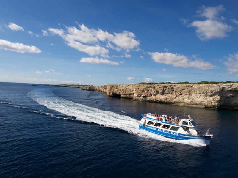 Billet Depuis Cala Galdana : excursion de 2 heures en bateau à fond de verre