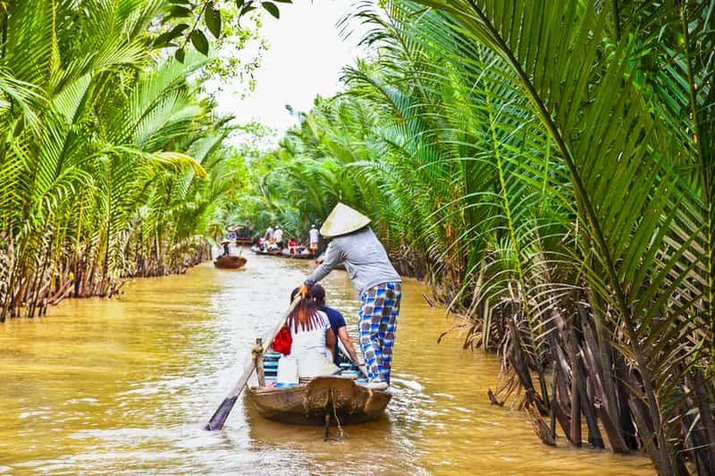 Billet Au départ de Hô-Chi-Minh-Ville : visite guidée du delta du Mékong et du village des cocotiers
