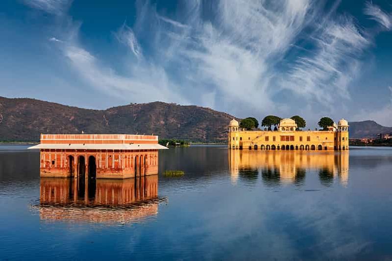Billet Jaipur : Visite du Fort d'Amer, de Hawa Mahal et de Jal Mahal