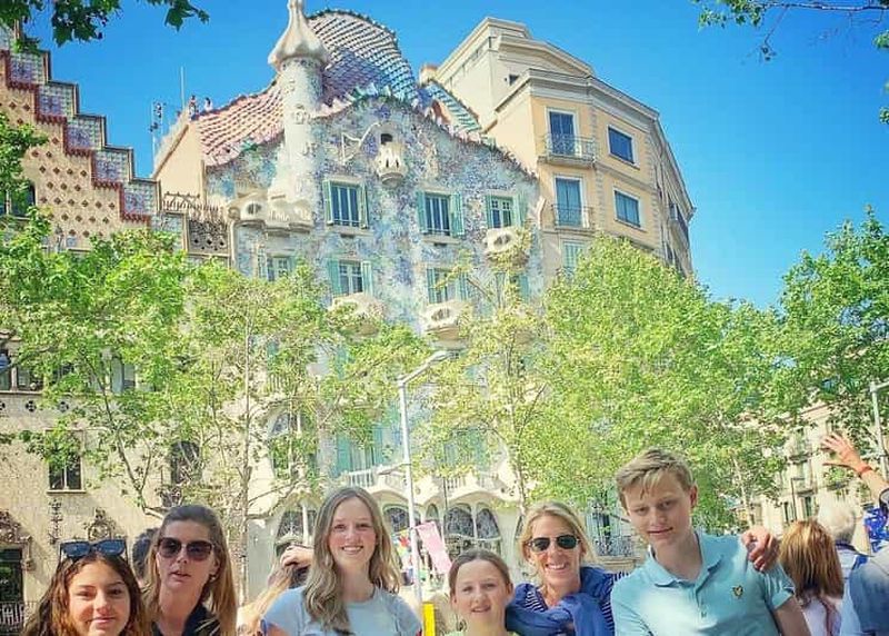 Billet Barcelone : visite à pied des Ramblas, de la vieille ville et des maisons de Gaudí