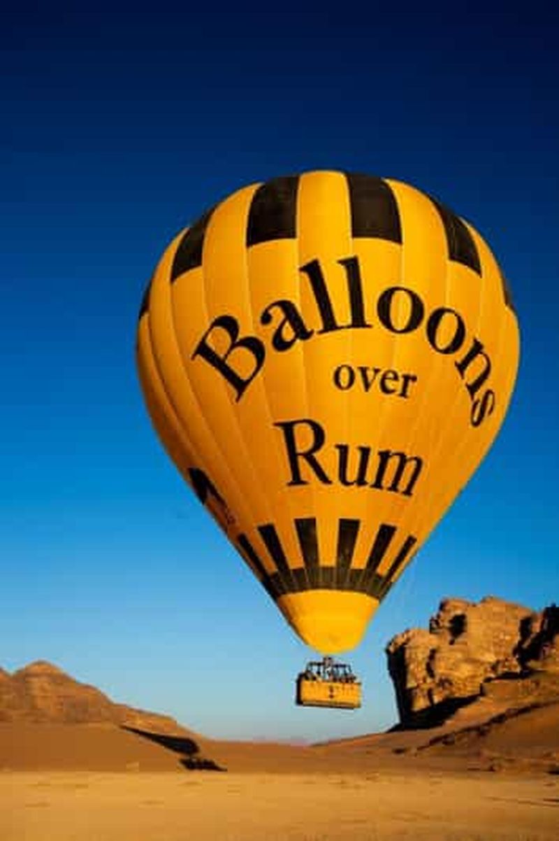 Billet Wadi Rum : Ballons au-dessus du Rum