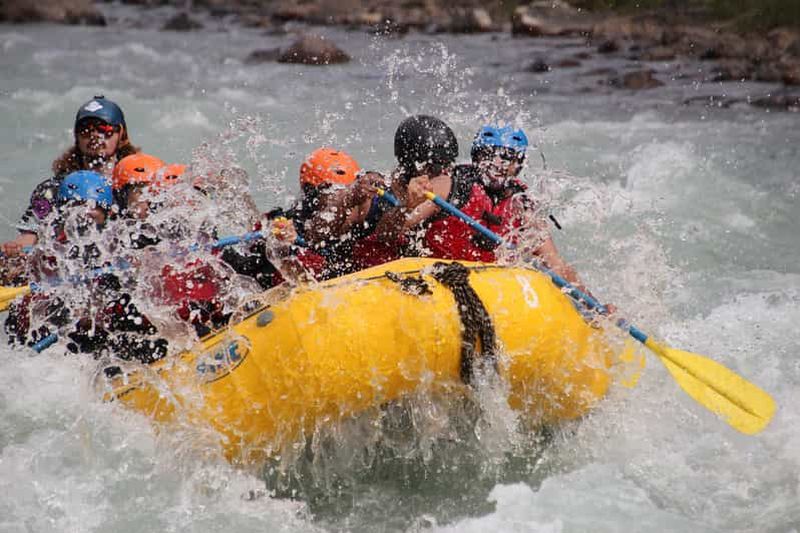 Billet Parc national Jasper : Rafting en eaux vives sur la rivière Sunwapta
