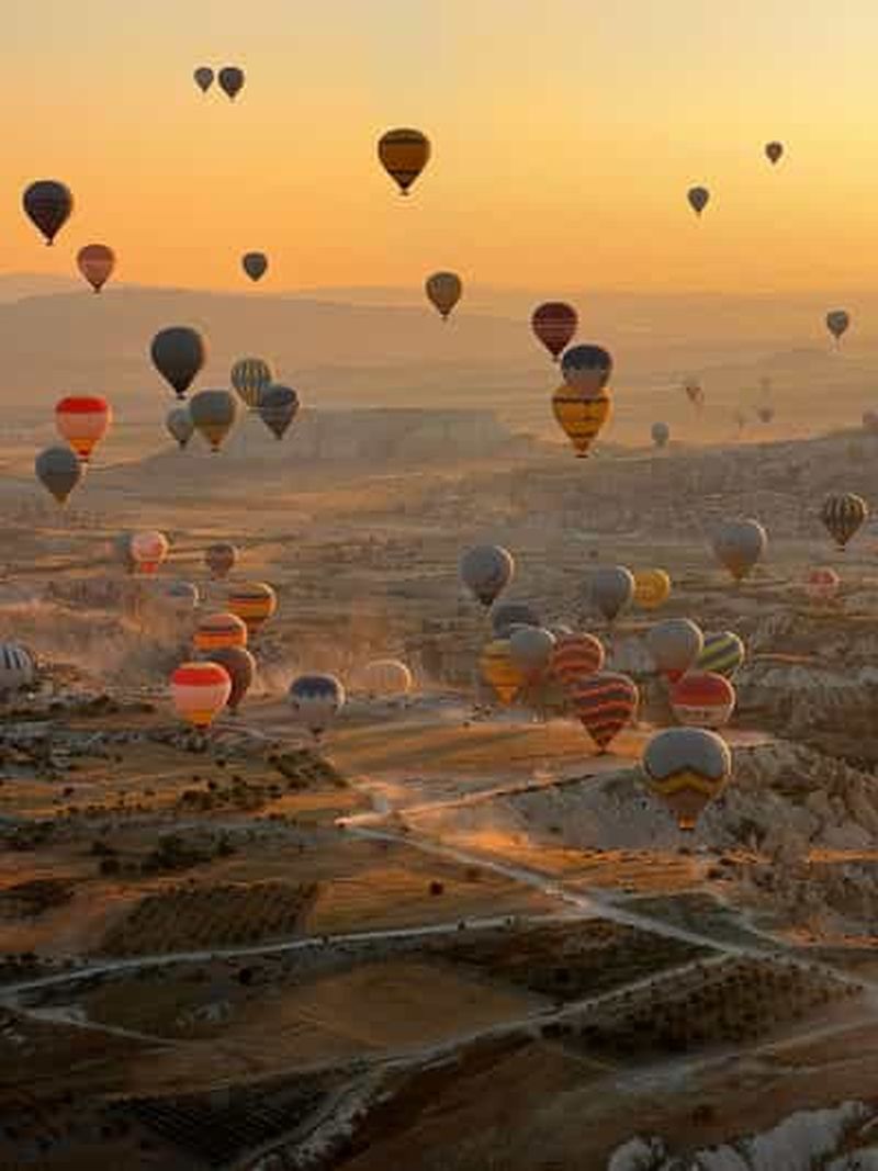 Billet Cappadoce : Vol en montgolfière au lever du soleil à Göreme