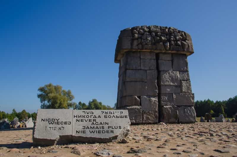 Billet Varsovie : Visite du camp de concentration de Treblinka