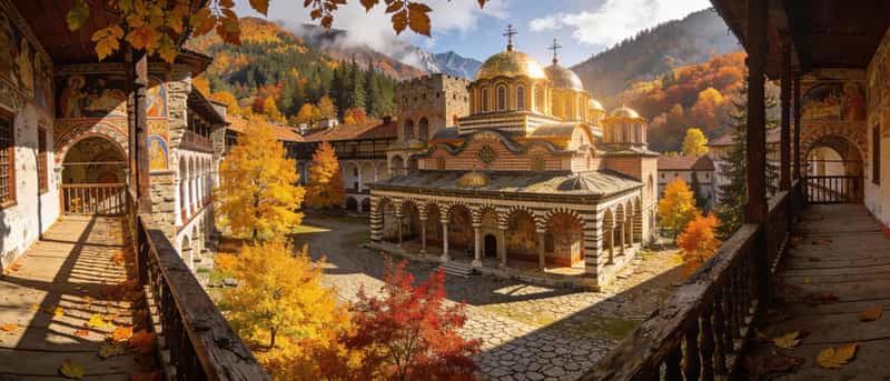 Billet Depuis Sofia : visite d'une journée du monastère de Rila et de l'église de Boyana