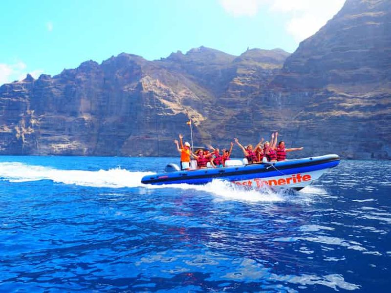 Billet Tenerife : excursion en bateau le long des falaises de Los Gigantes jusqu'à Punta Teno