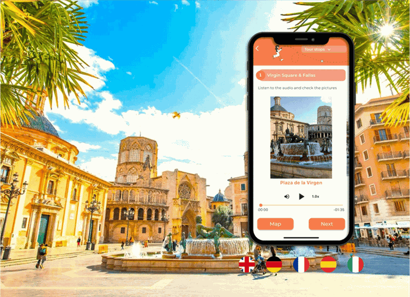 Billet Centre historique de Valence : visite autoguidée + billet Lonja de la Seda