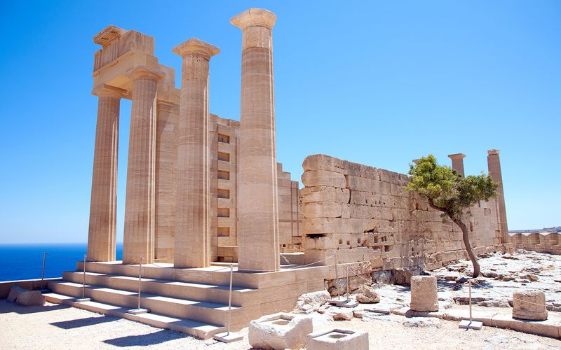 Billet Billets pour l'Acropole de Lindos avec audioguide