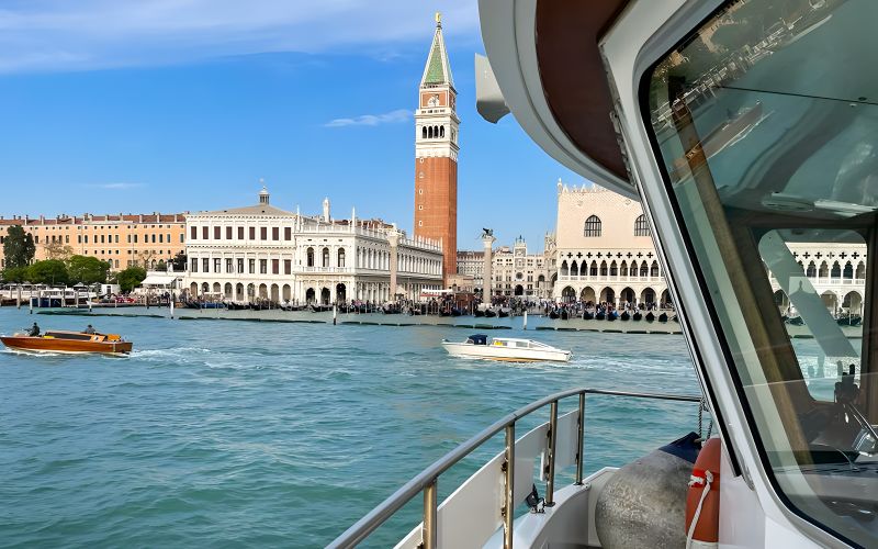 Billet Transferts en bateau aller-retour : Punta Sabbioni de/à Venise San Marco