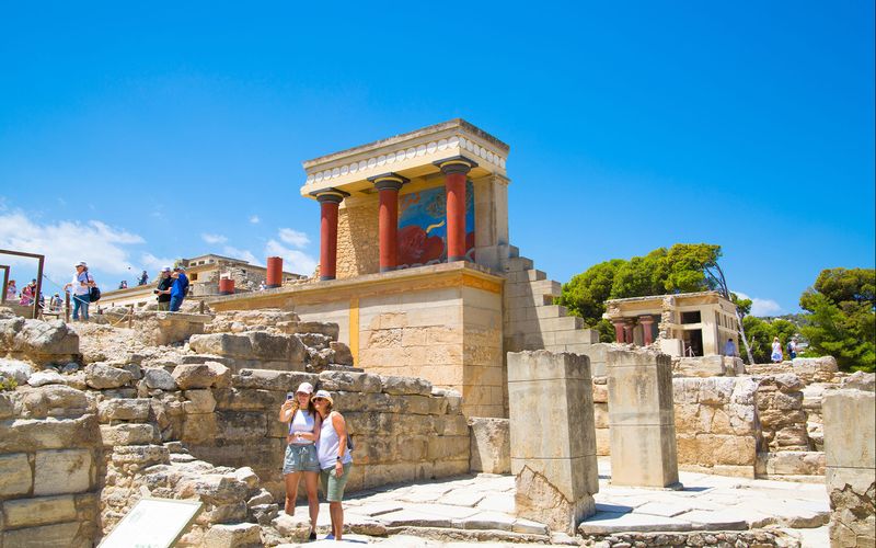 Billet Crète : Billets pour le site archéologique du Palais de Knossos avec audioguide