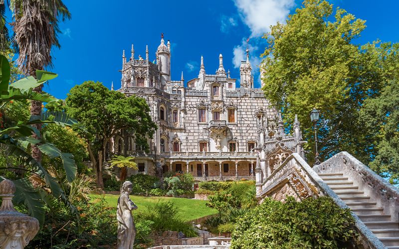 Billet Depuis Lisbonne : Excursion d'une journée à Sintra, au palais de Pena, à Cabo da Roca, à Cascais et à la Quinta de Regaleira