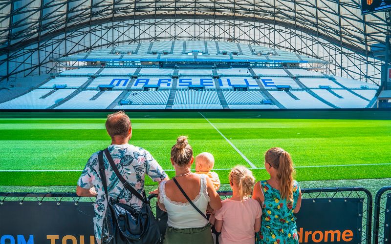 Billet Visite du Stade de l'OM : l'Orange Vélodrome