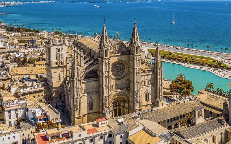 Billet Billets coupe-file pour la cathédrale de Palma avec accès à la terrasse