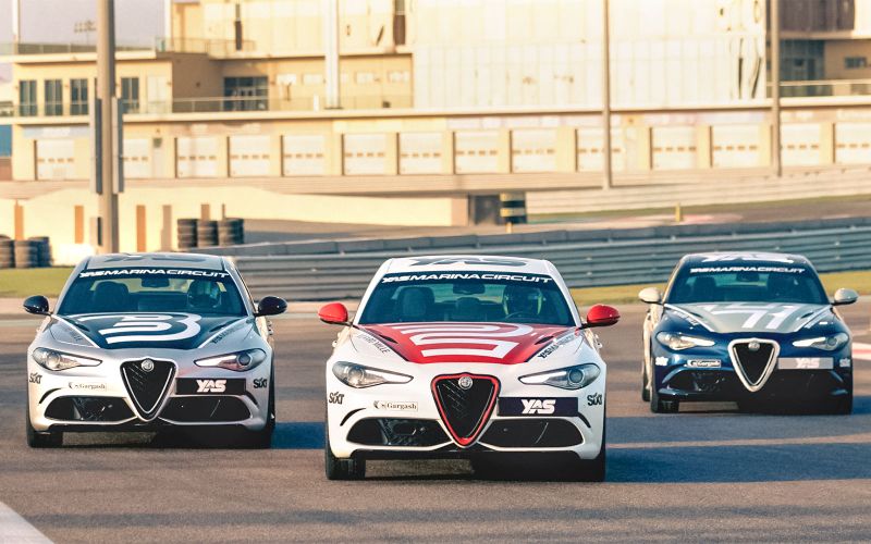 Billet Expérience passager de l'Alfa Romeo Giulia Quadrifoglio au circuit Yas Marina