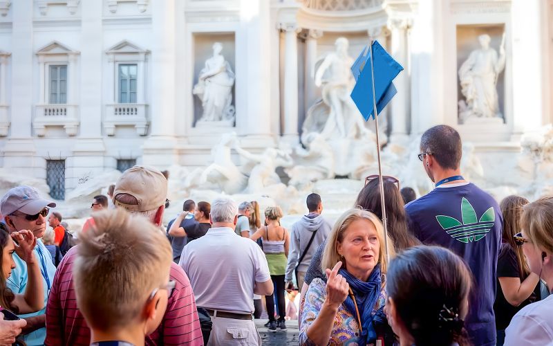 Billet Visite guidée de la fontaine de Trevi et de la Piazza Navona