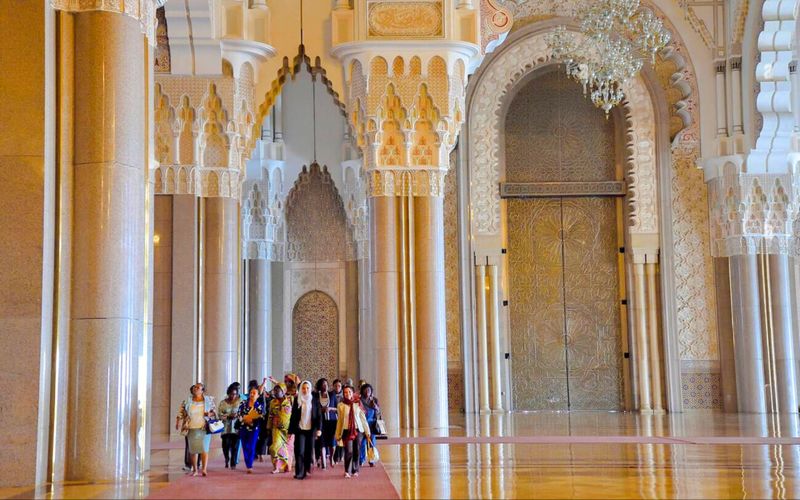 Billet Visite guidée de la mosquée Hassan II avec entrée coupe-file et navettes en option