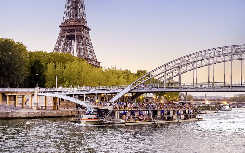 Billet Croisière promenade d'une heure sur la Seine depuis la Tour Eiffel