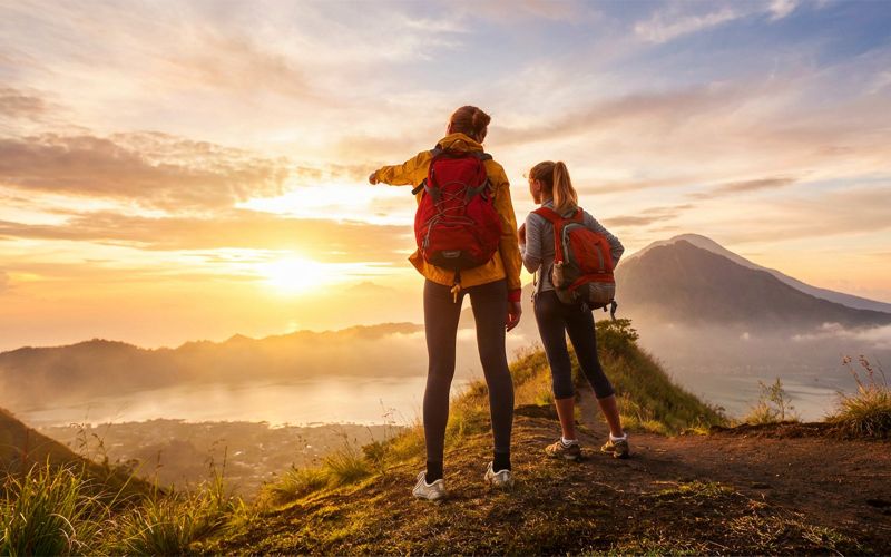 Billet Randonnée au lever du soleil sur le mont Batur avec guide, petit-déjeuner et navettes de/vers l'hôtel